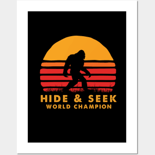 Bigfoot Hide and Seek World champion Posters and Art
